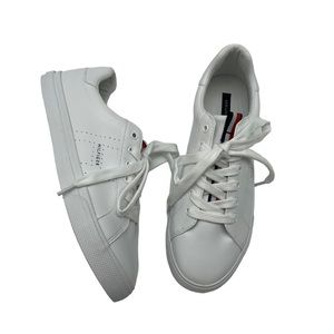 Tommy Hilfiger Twaverie White Sneakers Size 8.5